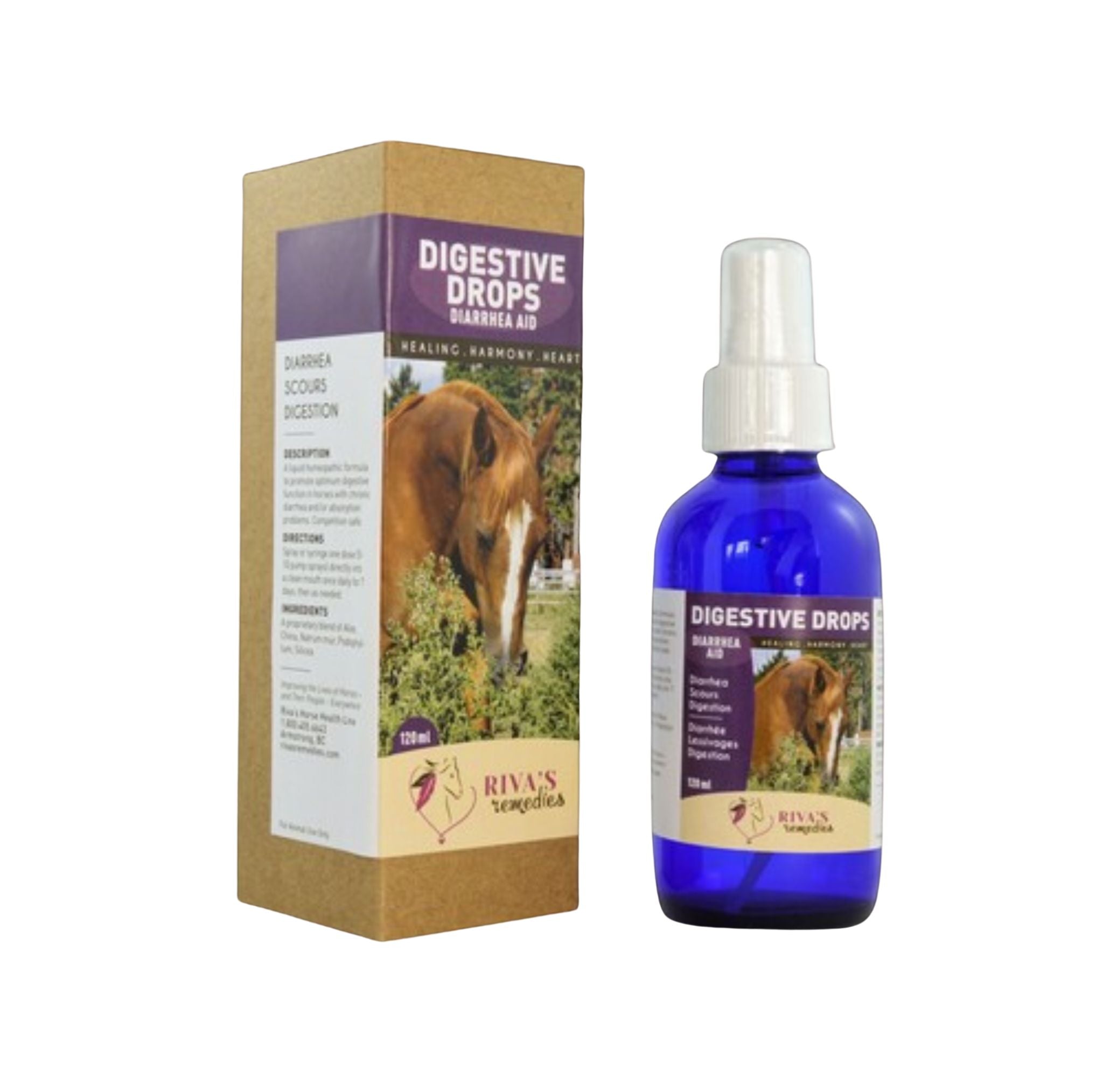Digestive Drops — Remède homéopathique digestion cheval