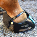Guêtres de sentier ScootBoot — protection paturon glôme cheval pieds nus Québec