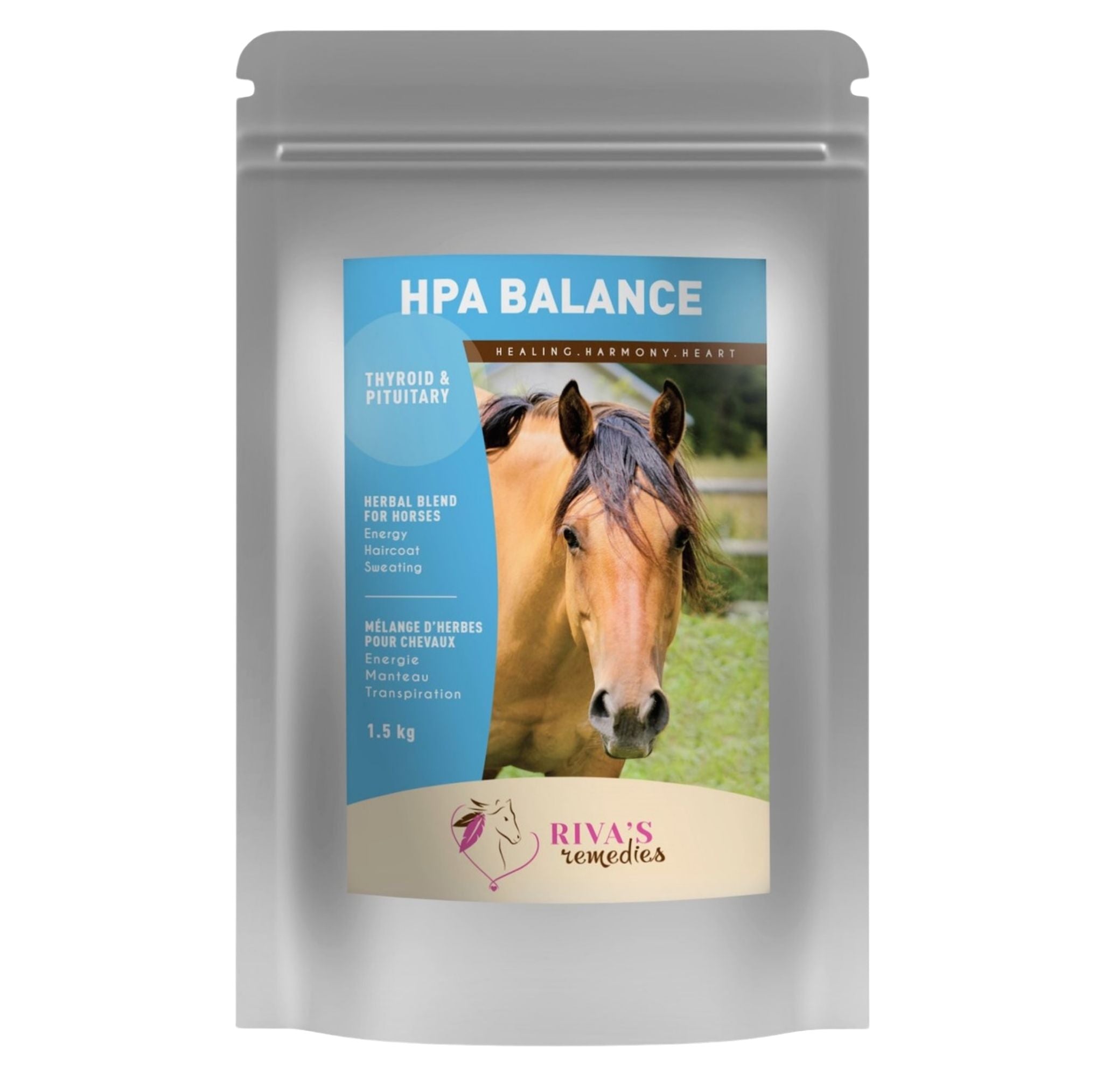 HPA Balance 1.5kg devant - complement naturel thyroide surrénales cheval Canada EquiHolistik