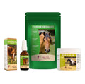 Kit soutien digestif et coliques cheval - Five Herb Digest Pro-Colon Gastricol Riva Remedies Quebec
