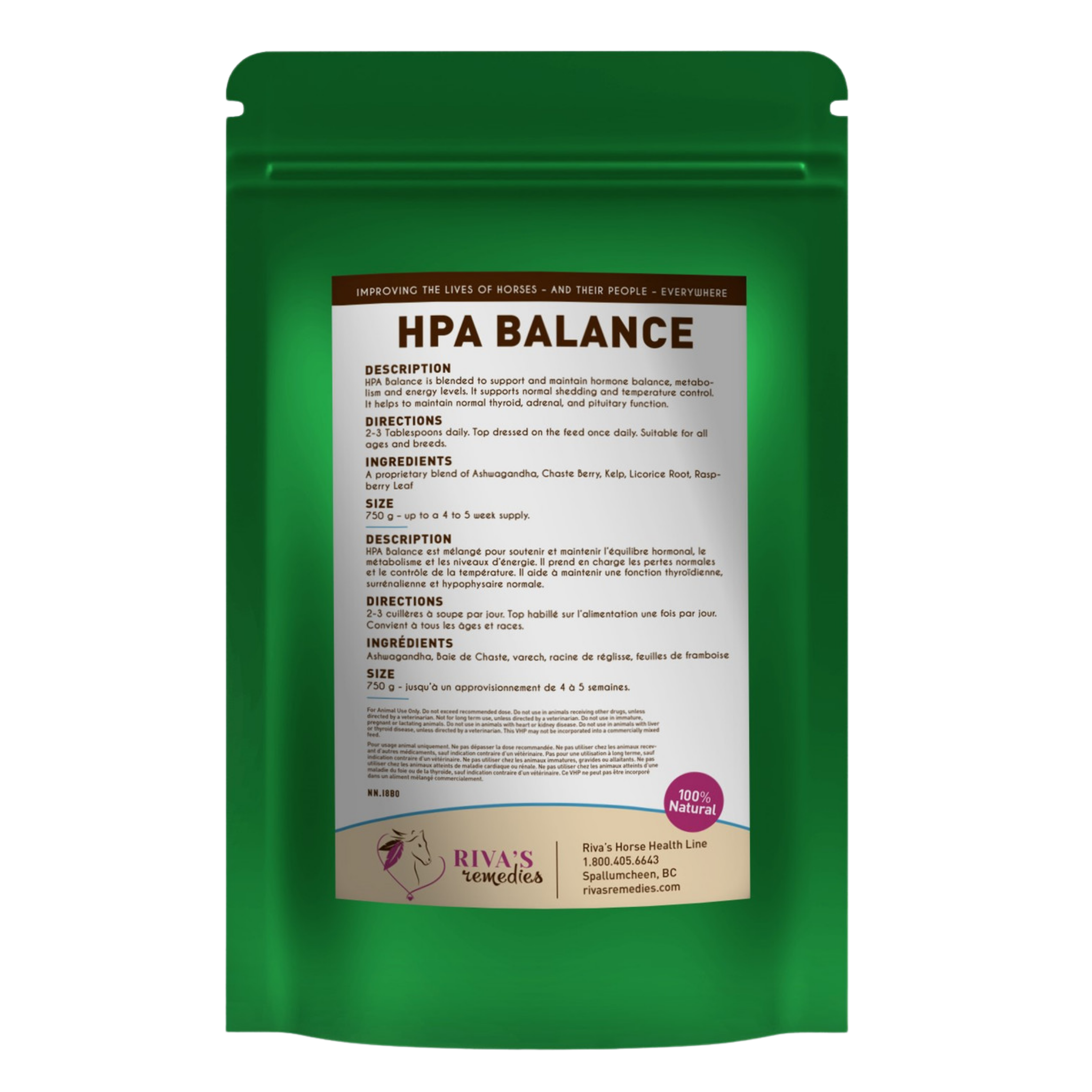 HPA BALANCE 750g / 1.5 kg