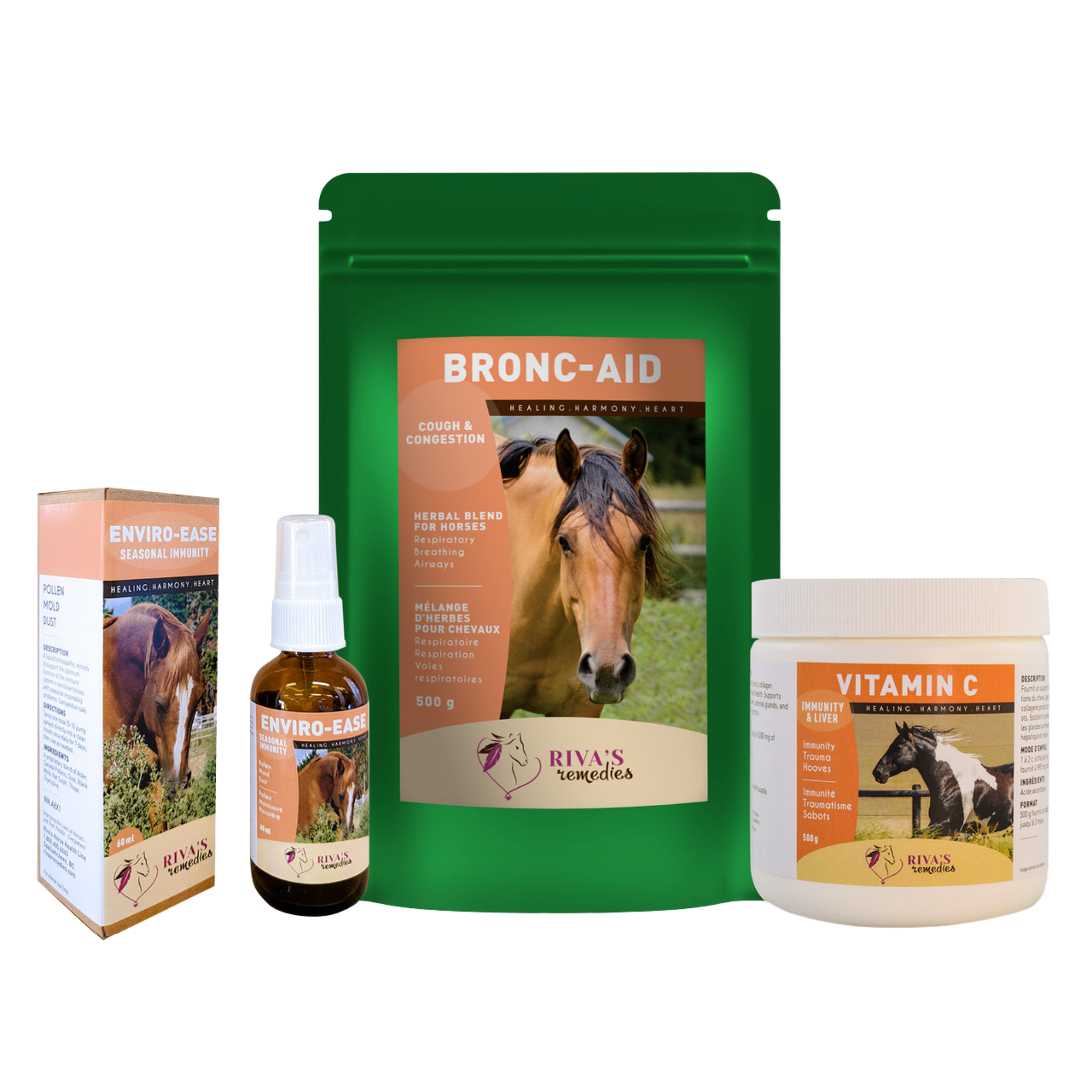 Ensemble Spécial Respiratoire pour Chevaux / Respiratory Bundle Special for Horses