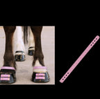 Sangle de paturon ScootBoot couleur rose pâle — accessoire hipposandale